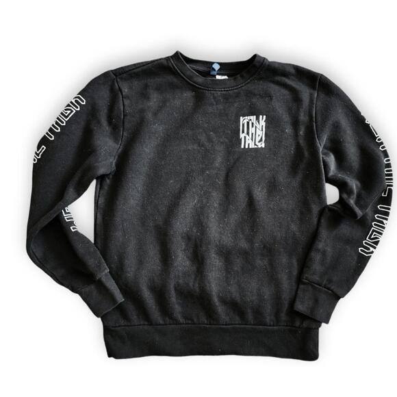 Black Walk The Talk Sweater, Men's M - Picture 1 of 9